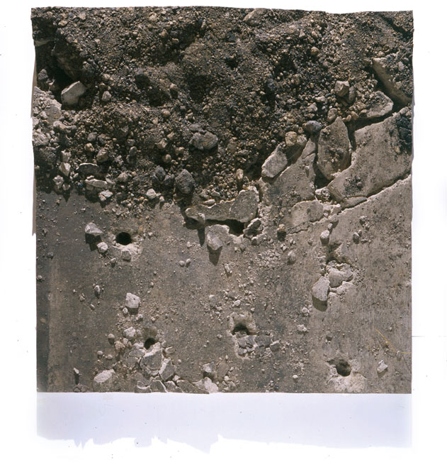 Study of Broken Up Concrete and Earth, 2002 - 3